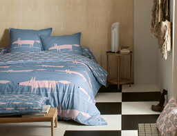 Scion Living Poszwa perkalowa Mr Fox Denim