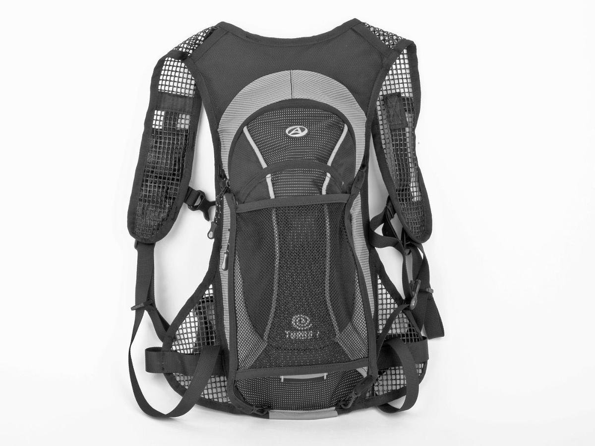 Author, Plecak rowerowy, Turbo X7, czarny, 6L