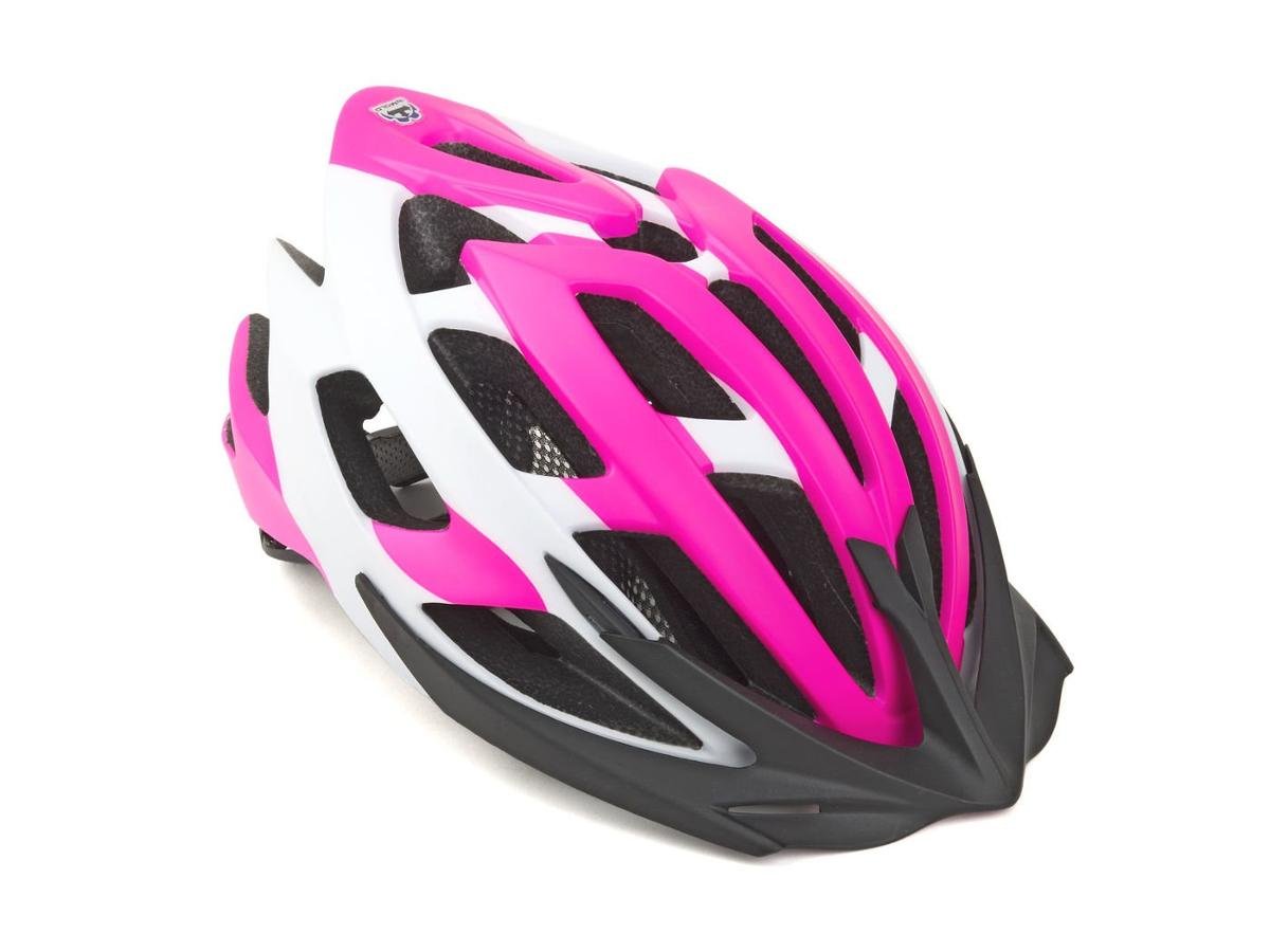 Author, Kask rowerowy, Aero X8, różowy, rozmiar 52/58