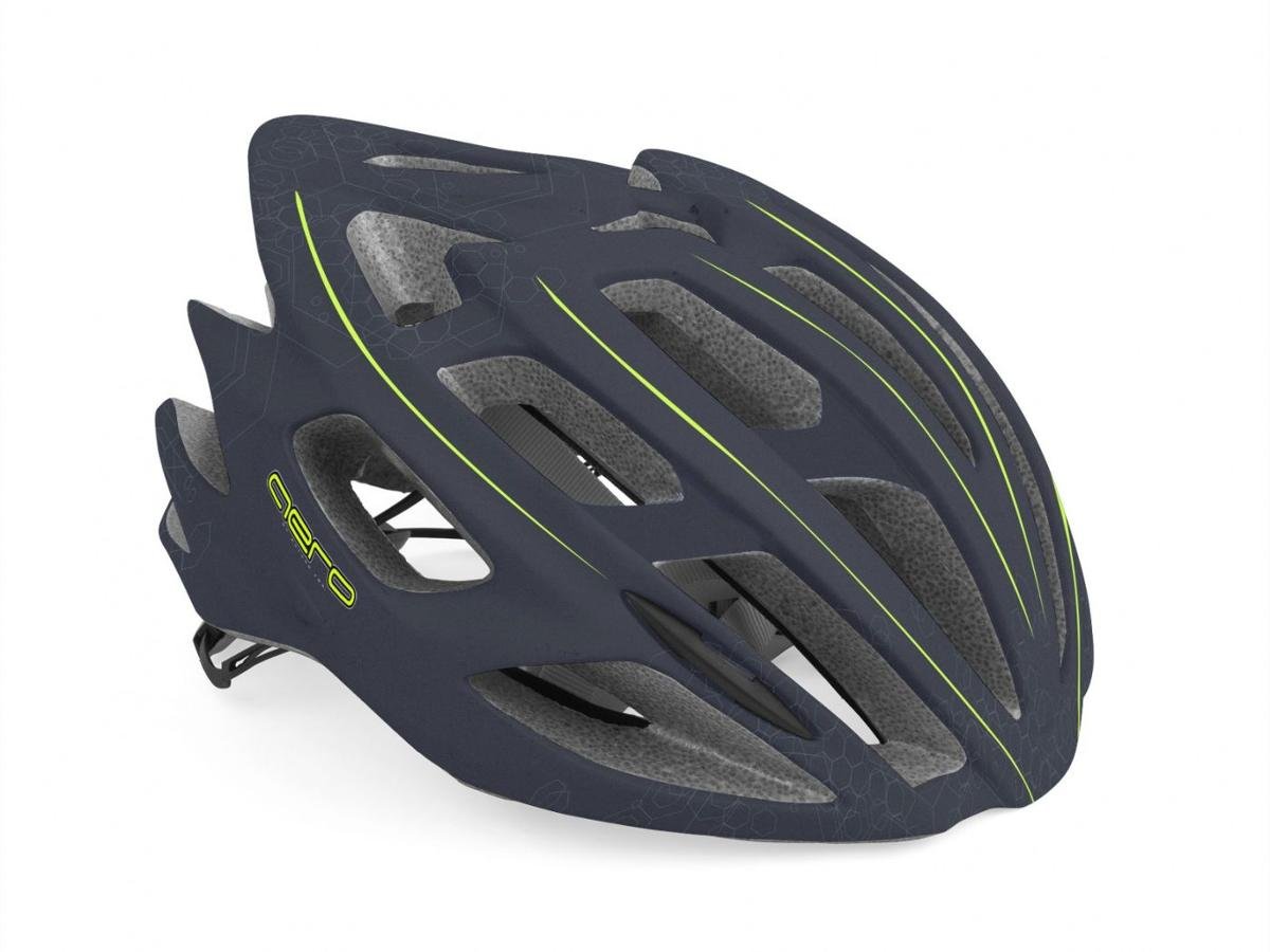 Author, Kask rowerowy, Aero X8, granatowy, rozmiar 52/58