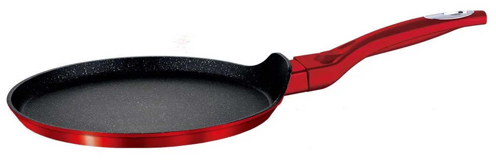 Czerwona patelnia aluminiowa do naleśników Z0-C96