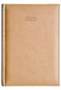 Kalendarz 2025 A4 dzienny Vivella beżowy
