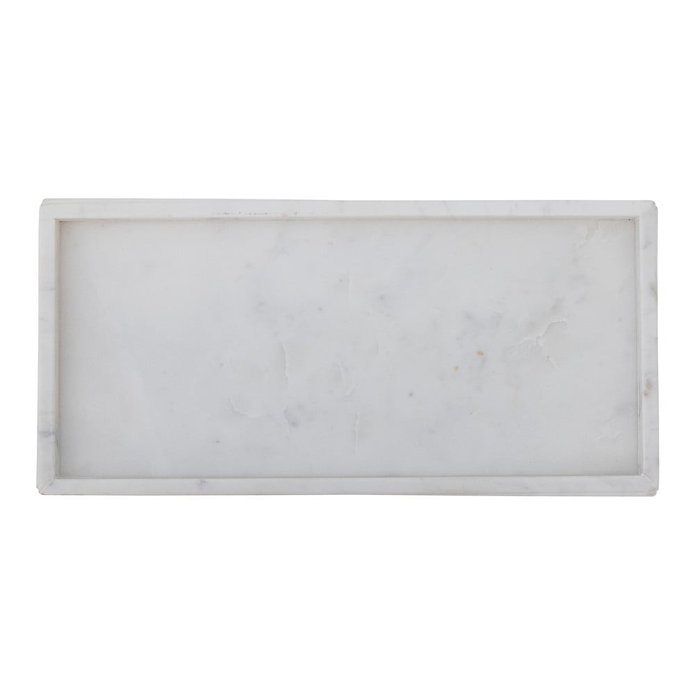 Marmurowa taca dekoracyjna 18x38 cm Majsa – Bloomingville