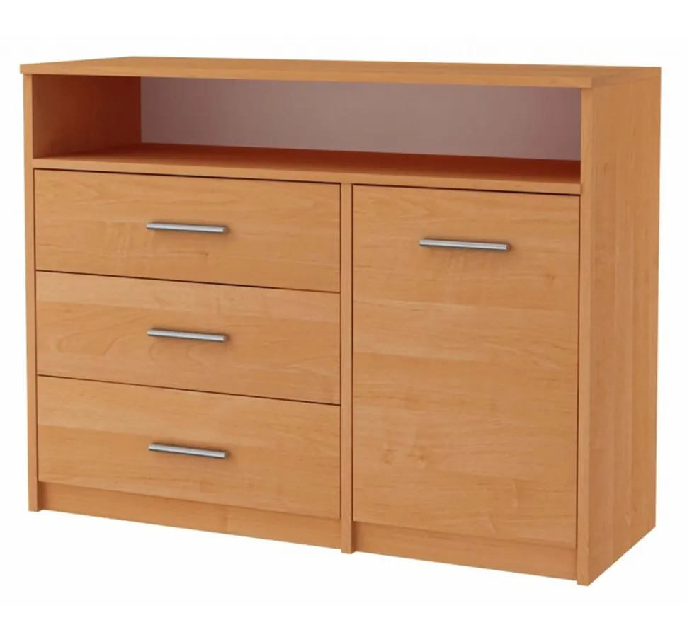 Klasyczna komoda z szufladami olcha C8-T79