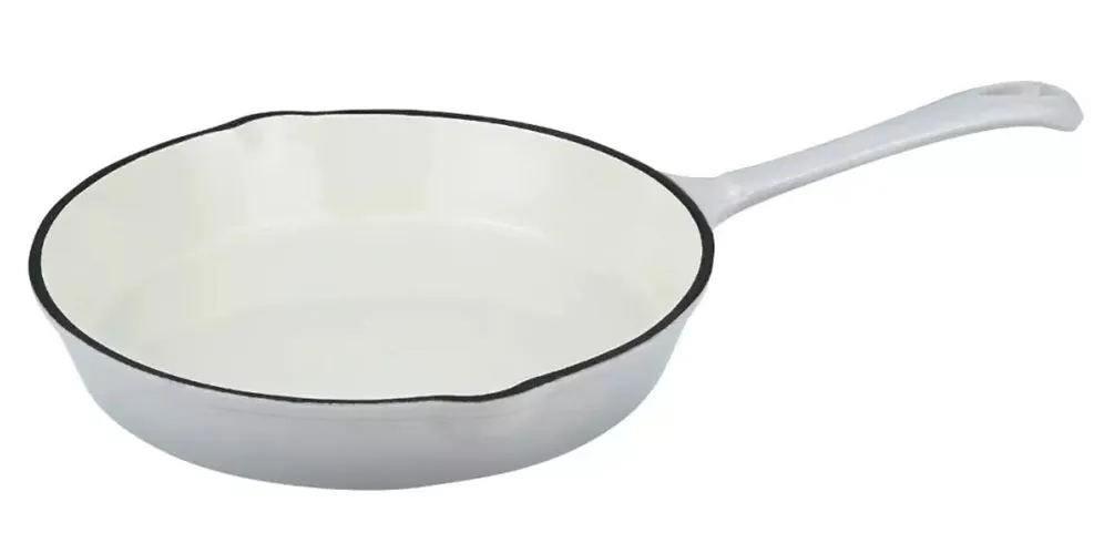 Szara żeliwna patelnia z żaroodporną emalią 20cm - Valis 8X