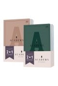 Interdruk Zeszyt A5/60K kratka Academy (3szt)