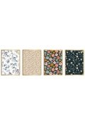 Interdruk Zeszyt A5/60K linia Metallic Floral (10szt)