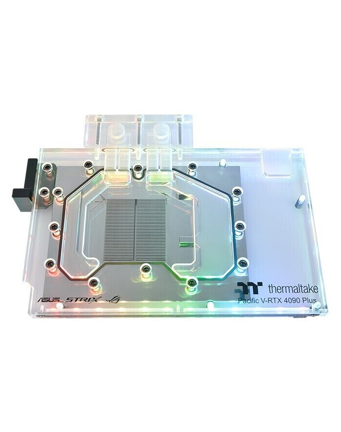 Thermaltake Pacific V-RTX 4090 Plus ASUS ROG ' TUF GPU Water Block, water cooling transparent CL-W368-PL00SW-A