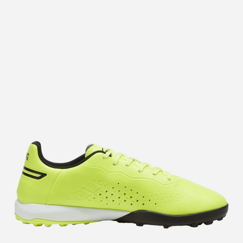 Buty piłkarskie turfy męskie Puma King Match TT 107260-04 44.5 (10UK) Seledynowe (4099686070403)