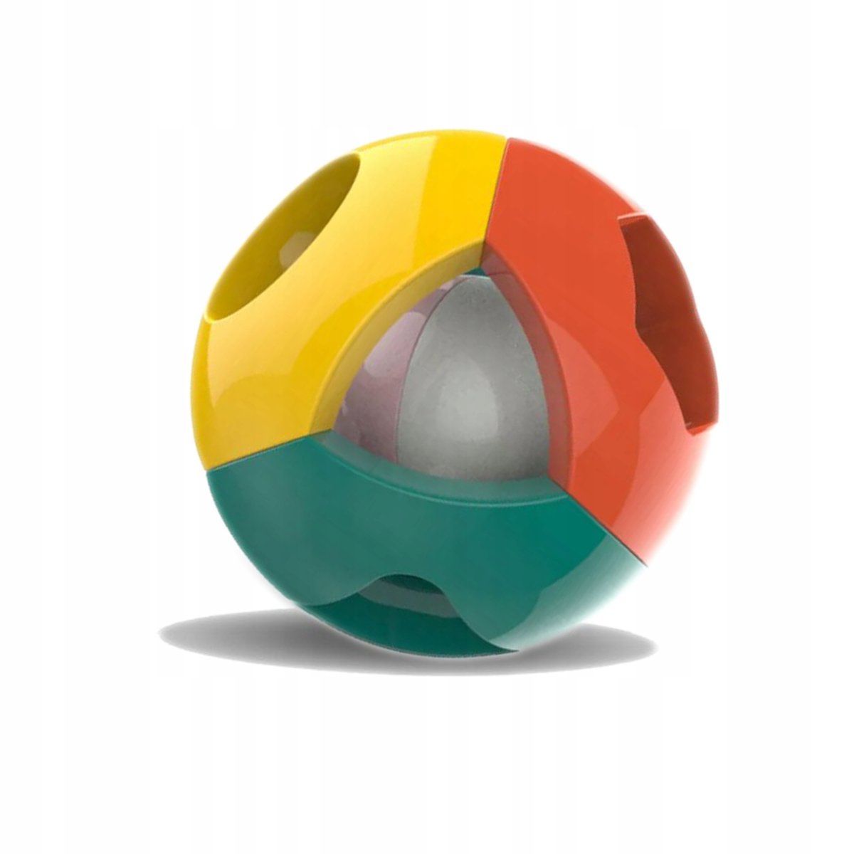 GRZECHOTKA BRZĘCZĄCA PIŁKA KULA SMART INTERAKTYWNA w siatce