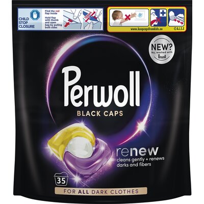 Perwoll Renew Caps Black 35 szt