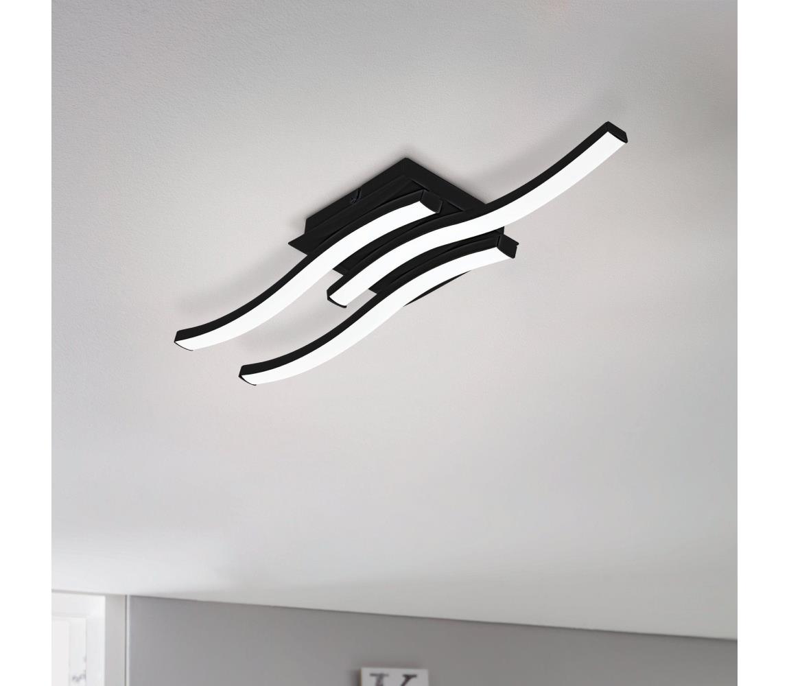 Eglo 74043 - LED Plafon CABEZAS LED/12W/230V 4000K czarny