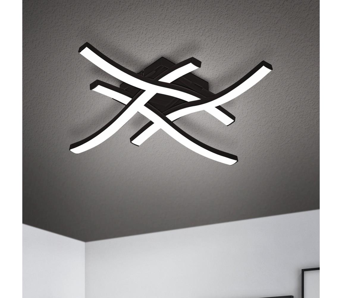 Eglo 74044 - LED Plafon CABEZAS LED/20W/230V 4000K czarny