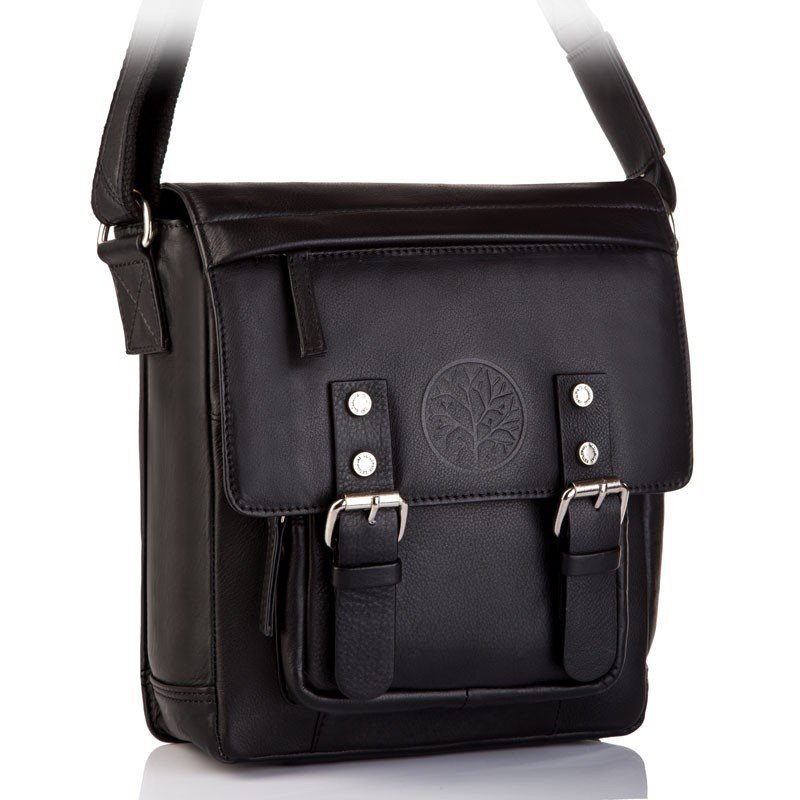 Betlewski, torba skórzana, czarna