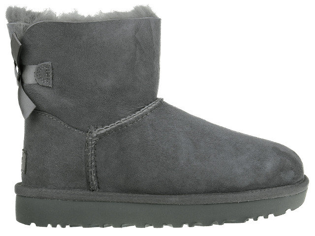 UGG, Buty damskie, Mini Bailey Bow II, szary, rozmiar 41