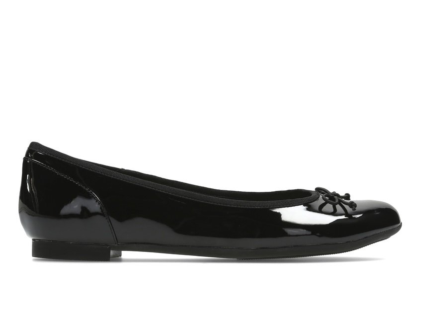 Clarks, Baleriny damskie, Couture, czarny, rozmiar 38