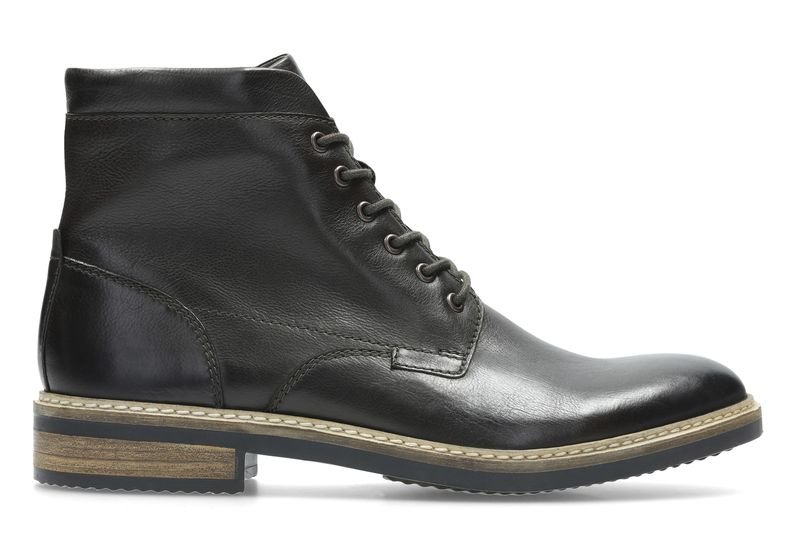 Clarks, Trzewiki męskie, Clarksford Hi Dark, rozmiar 43