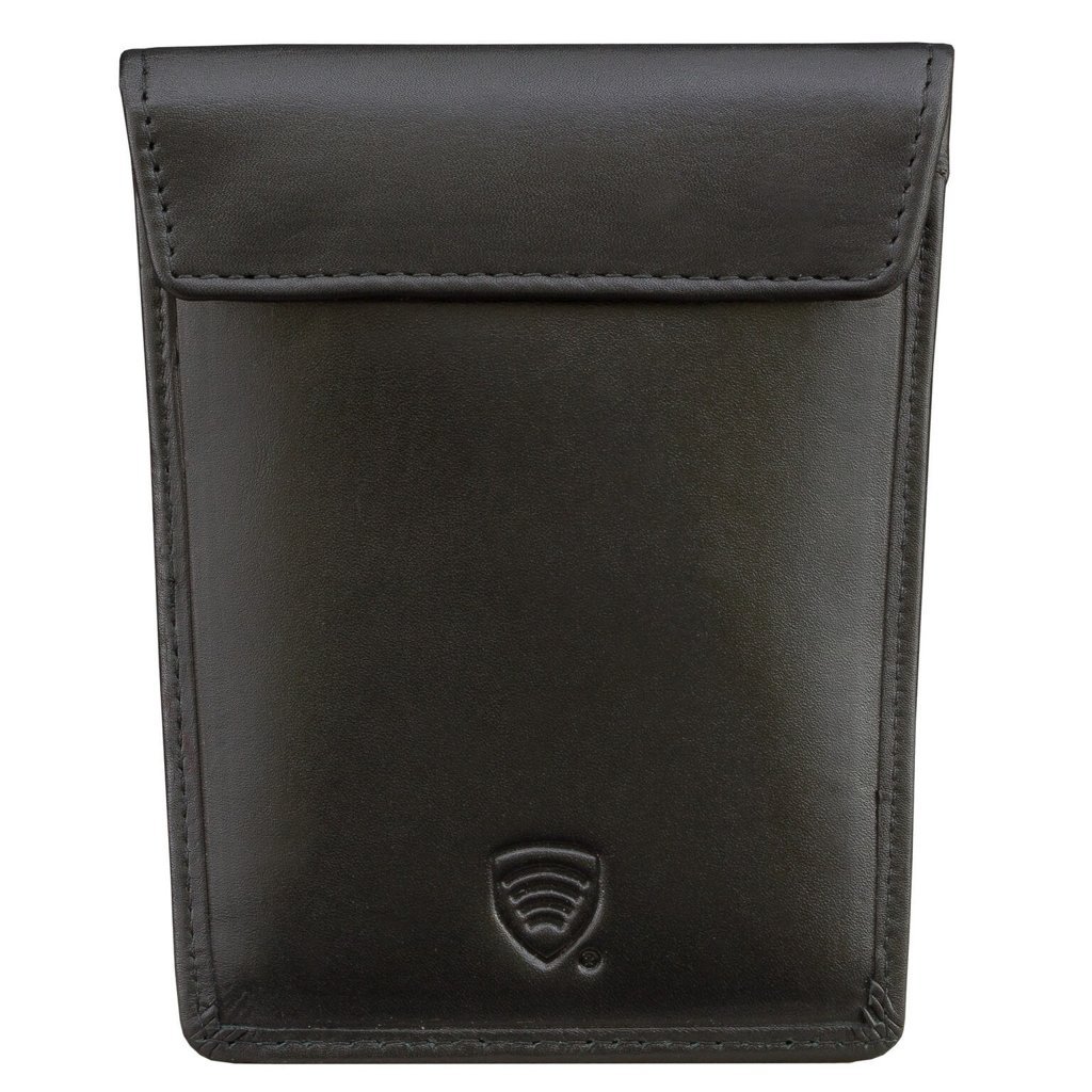 Koruma, Etui na karty RFID, czarne, 8,5x12 cm