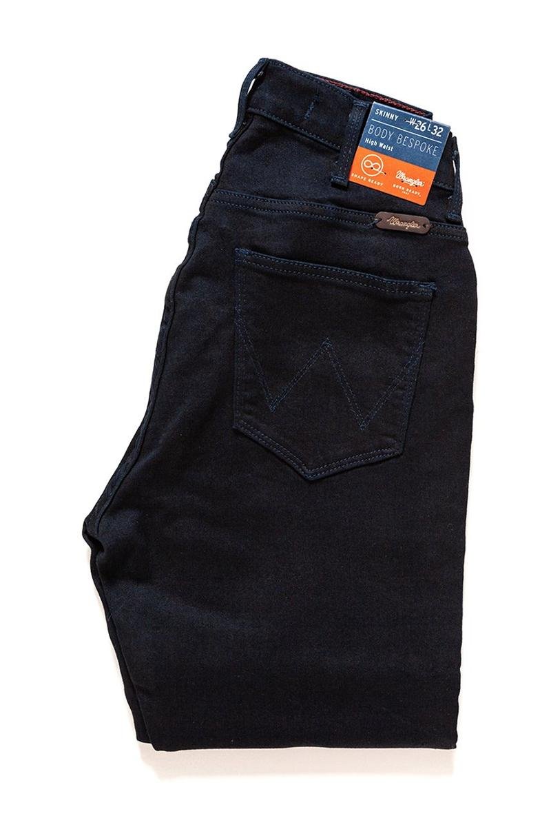 Wrangler, Spodnie damskie, High Skinny True Blue W27Hbv79B, rozmiar W26 L32