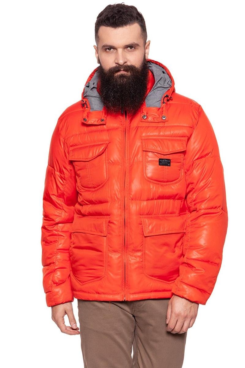 Lee, Kurtka męska, Loco Puffa Lava Red L87Nwsaf, rozmiar S