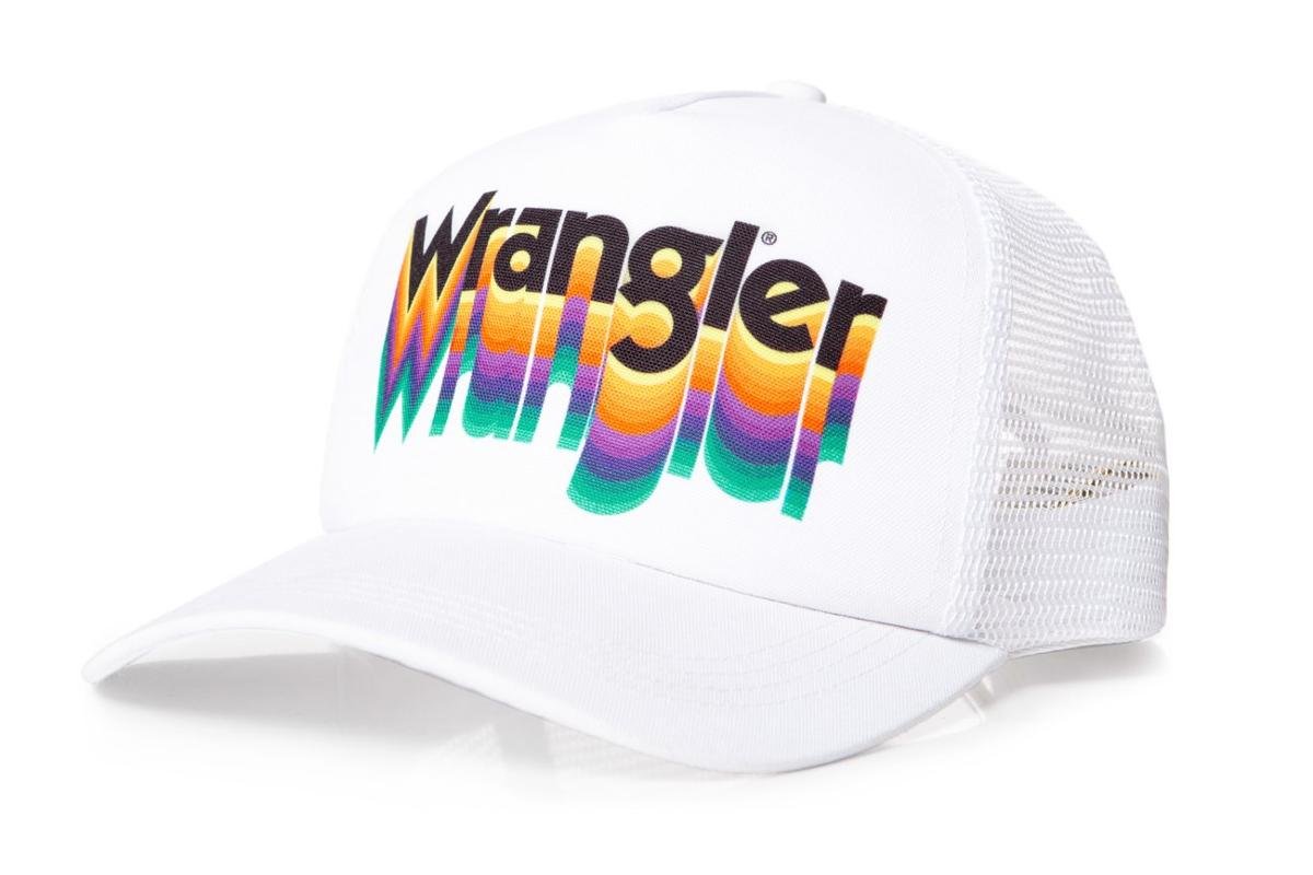 Wrangler, Czapka męska, Trucker Cap White W0M36U512, rozmiar uniwersalny