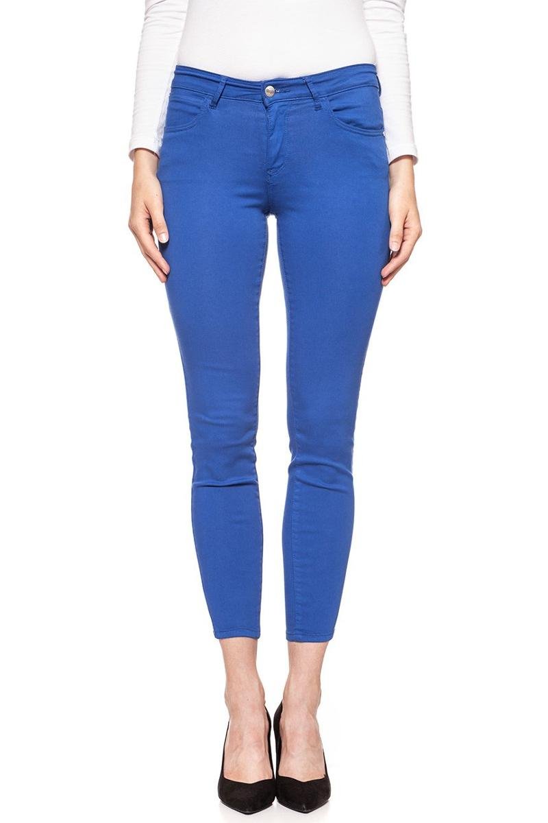 Wrangler, Spodnie damskie, Skinny Crop Turkish Sea W28Mhl291, rozmiar W27 L32