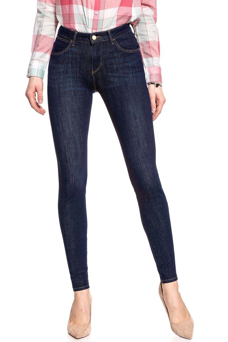 Wrangler, Spodnie damskie, Super Skinny Dark Night W29Jgt21V, rozmiar W25 L32