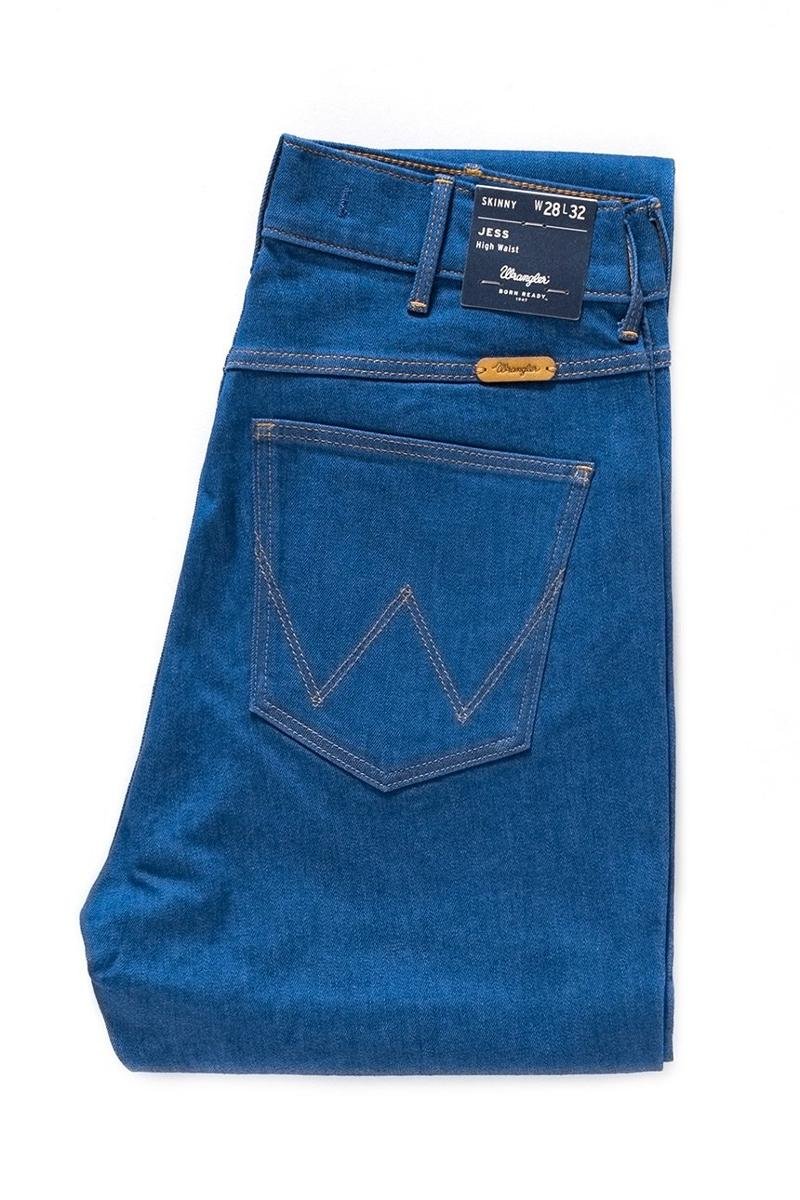 Wrangler, Spodnie damskie, Jess Summer Blue W22Gba90N, rozmiar W28 L32