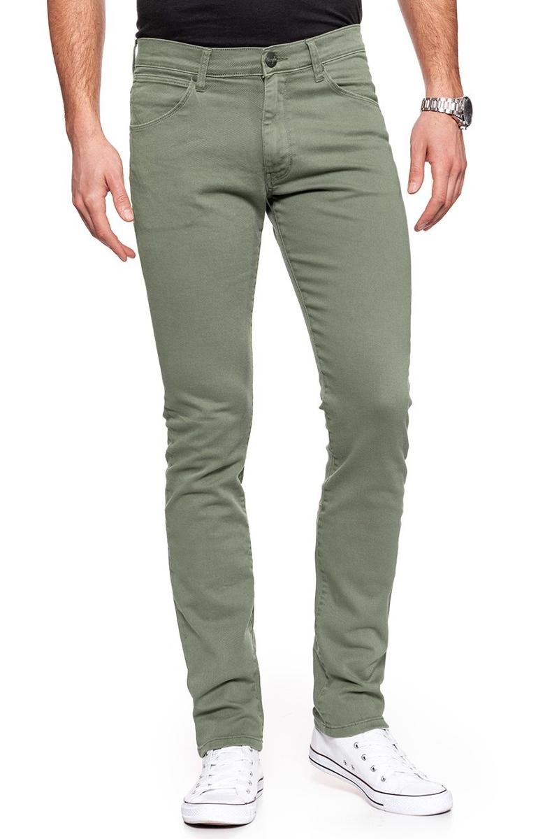 Wrangler, Spodnie męskie, Larston Dusty Olive W18Sdv65M, rozmiar W27 L32