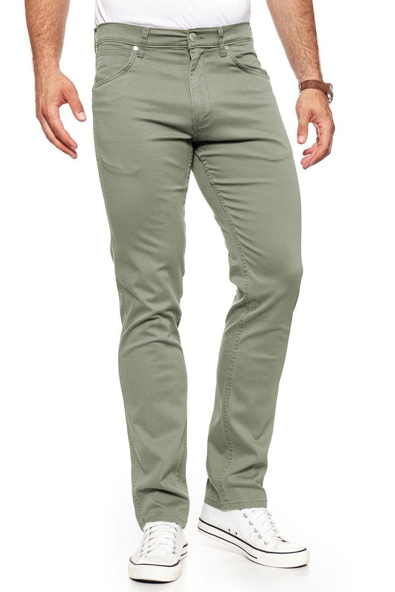 Wrangler, Spodnie męskie, Greensboro Dusty Green W15Qsm22A, rozmiar W30 L34
