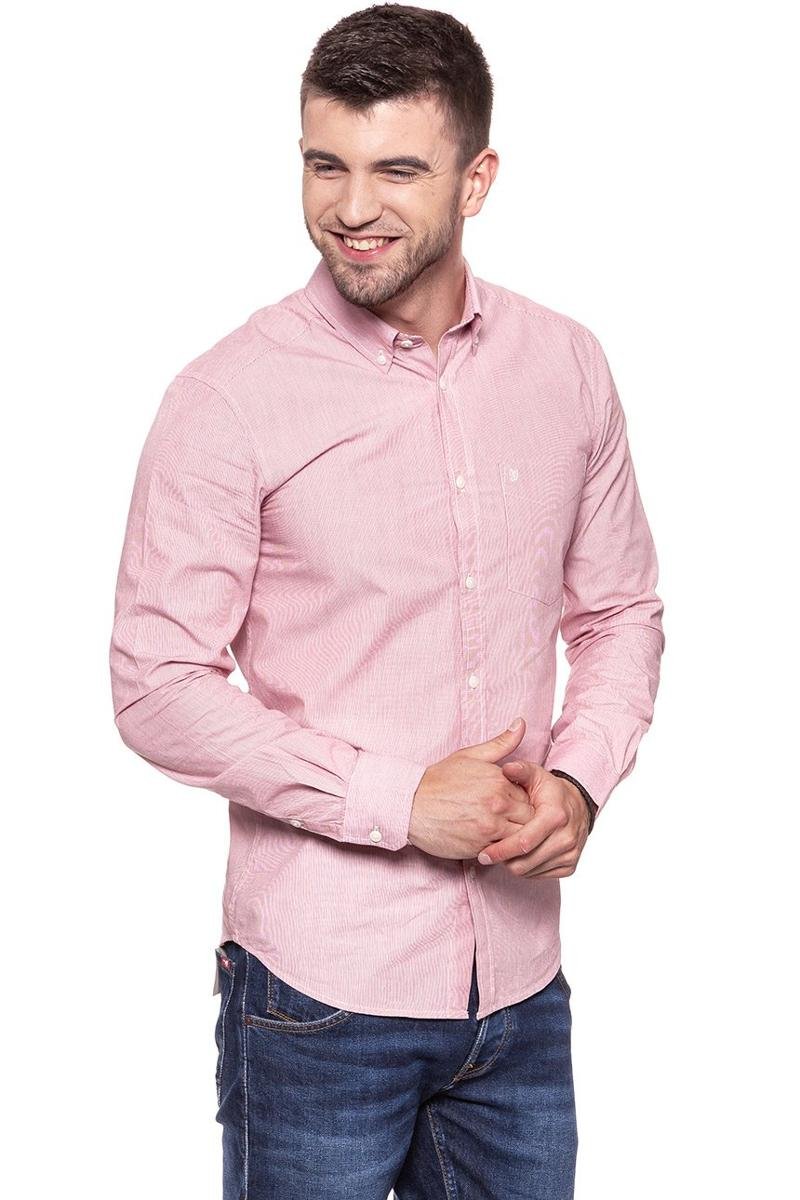 Wrangler, Koszula męska, 1Pkt Button Down Jester Red W58833W9S, rozmiar S