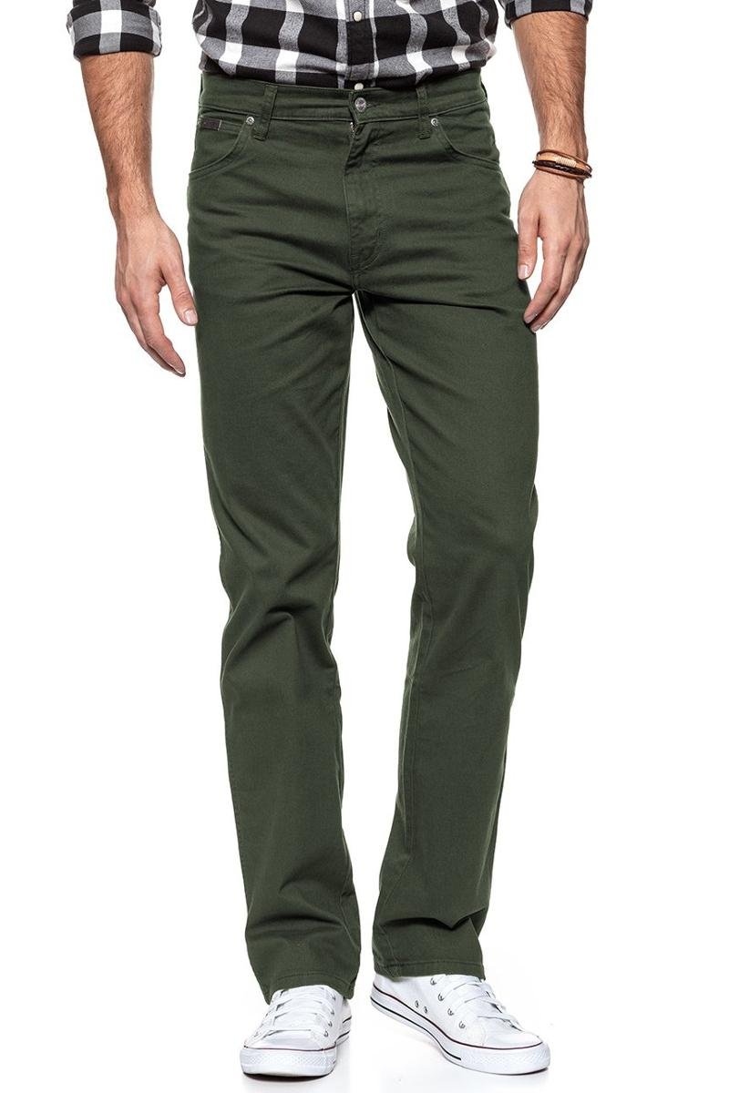 Wrangler, Spodnie męskie, Texas Moss Green W121Ta221, rozmiar W31 L32