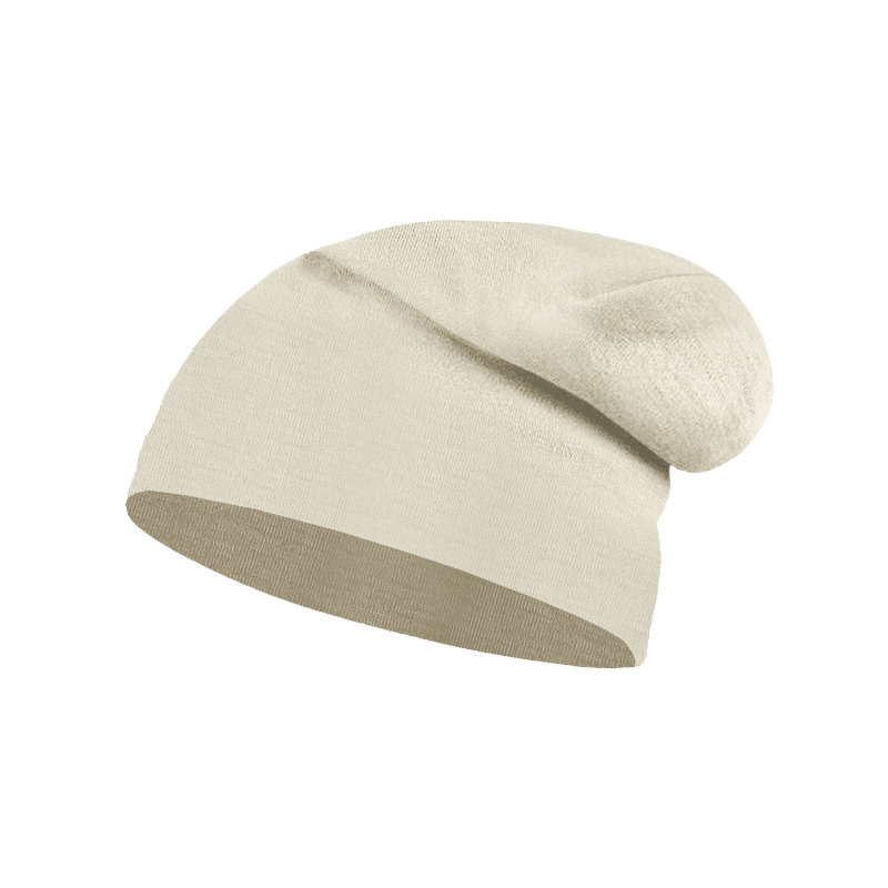 Woolmed, Czapka wełniana damska, Merino Wool, kremowa