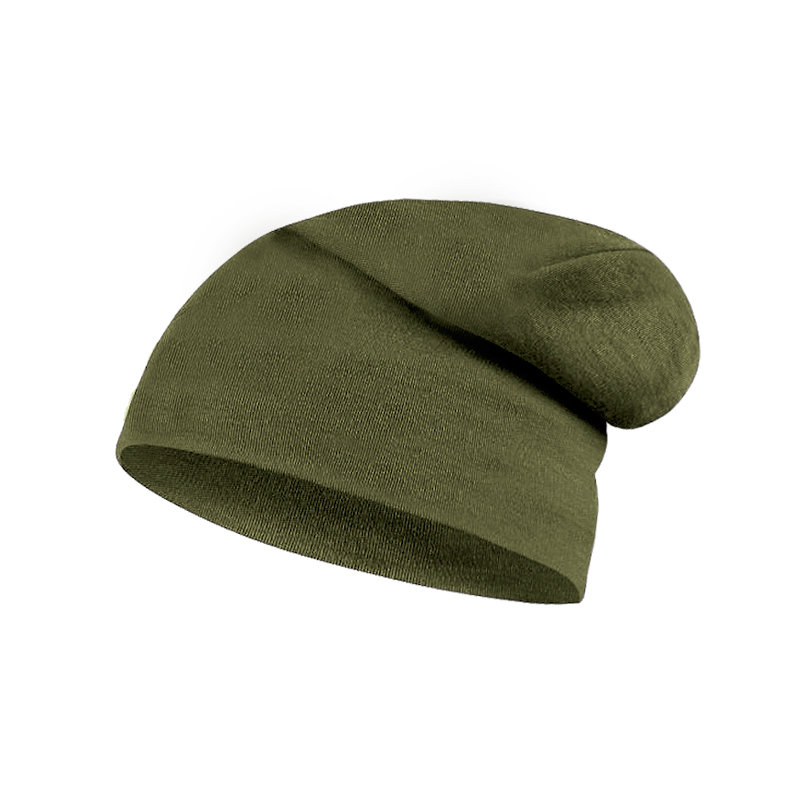 Woolmed, Czapka wełniana męska, Merino Wool, khaki