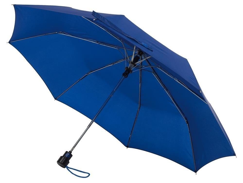 Automatyczny parasol kieszonkowy KEMER PRIMA niebieski - niebieski