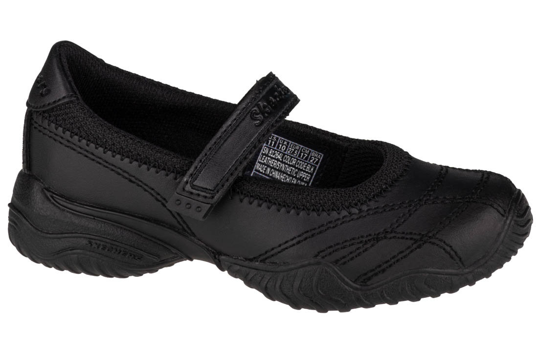 Skechers Velocity-Pouty 81264L-BLK, dla dzieci, buty sneakers, Czarny