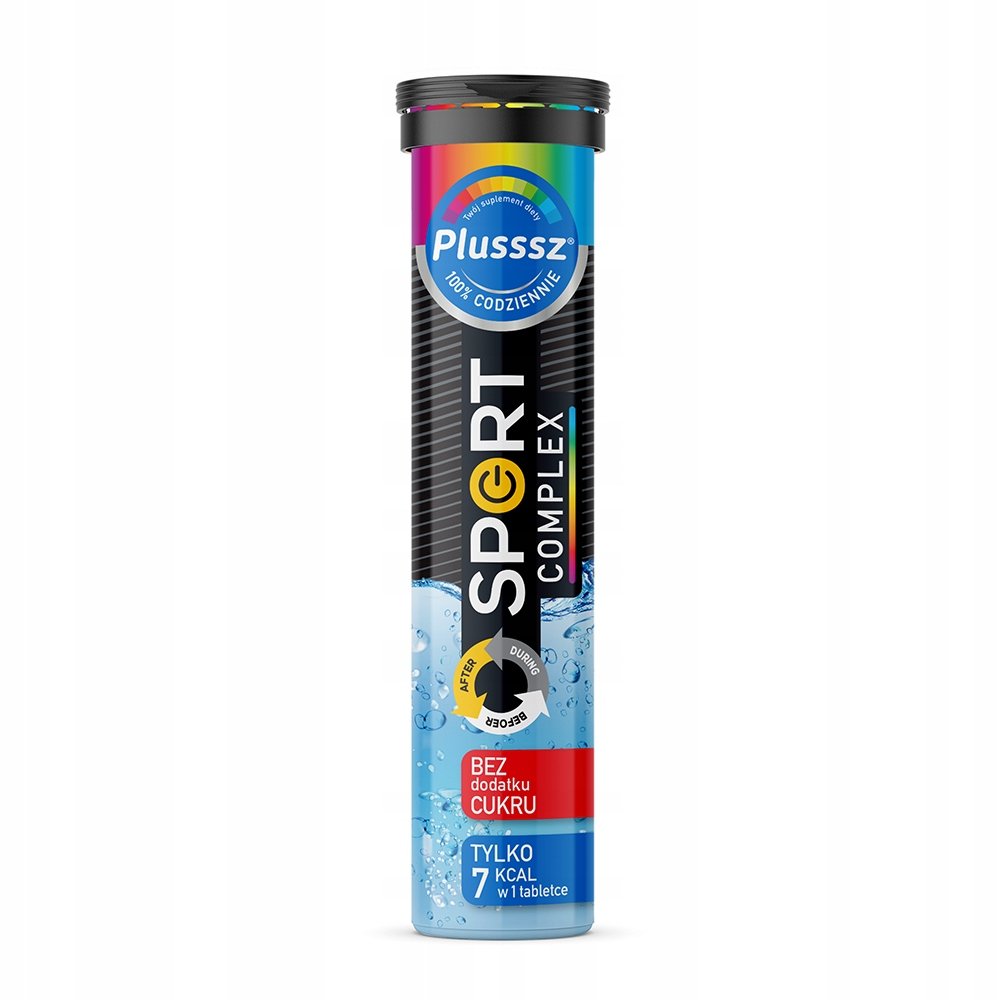 Suplement diety, PLUSSSZ Sport Complex tabletki musujące 20szt