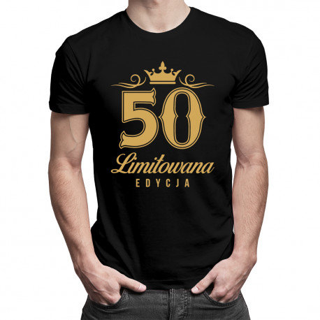 Koszulkowy, Koszulka męska, 50 lat - limitowana edycja, rozmiar XL