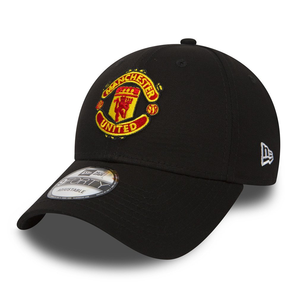 Czapka z daszkiem New Era 9FORTY Manchester United czarna - 11213222