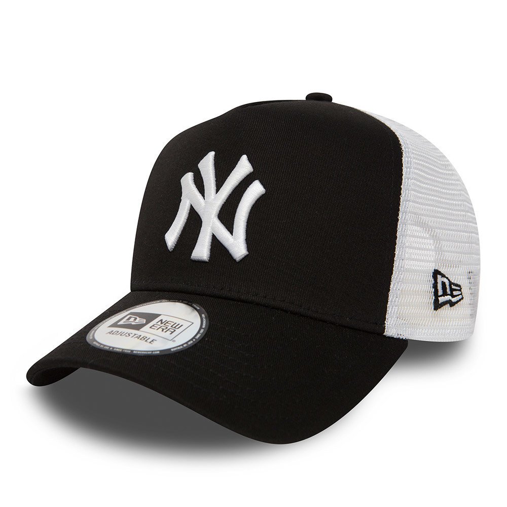 Czapka z daszkiem New Era MLB New York Yankees Clean A Frame Trucker czarna - 11588491