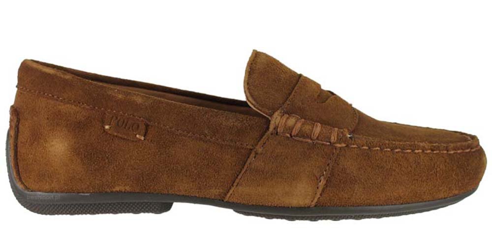 Mokasyny męskie POLO RALPH LAUREN Reynold brązowe_41