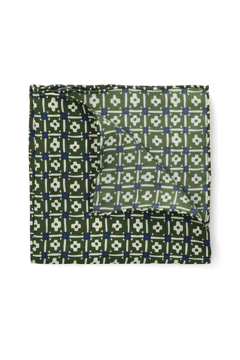 Poszetka Zielona Wzór