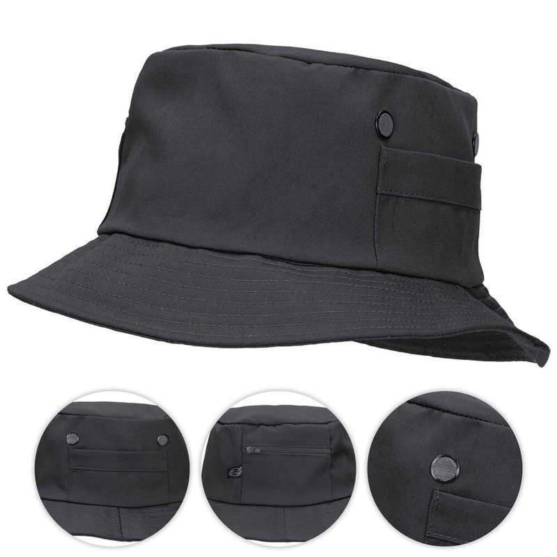 MFH Kapelusz Turystyczny Fisher Hat Czarny - XL