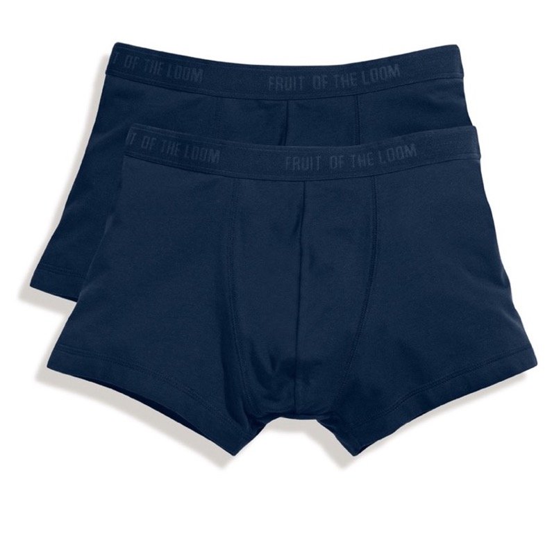 Szorty męskie Classic Shorty 2-PACK Fruit Of The Loom - Ciemnogranatowy S