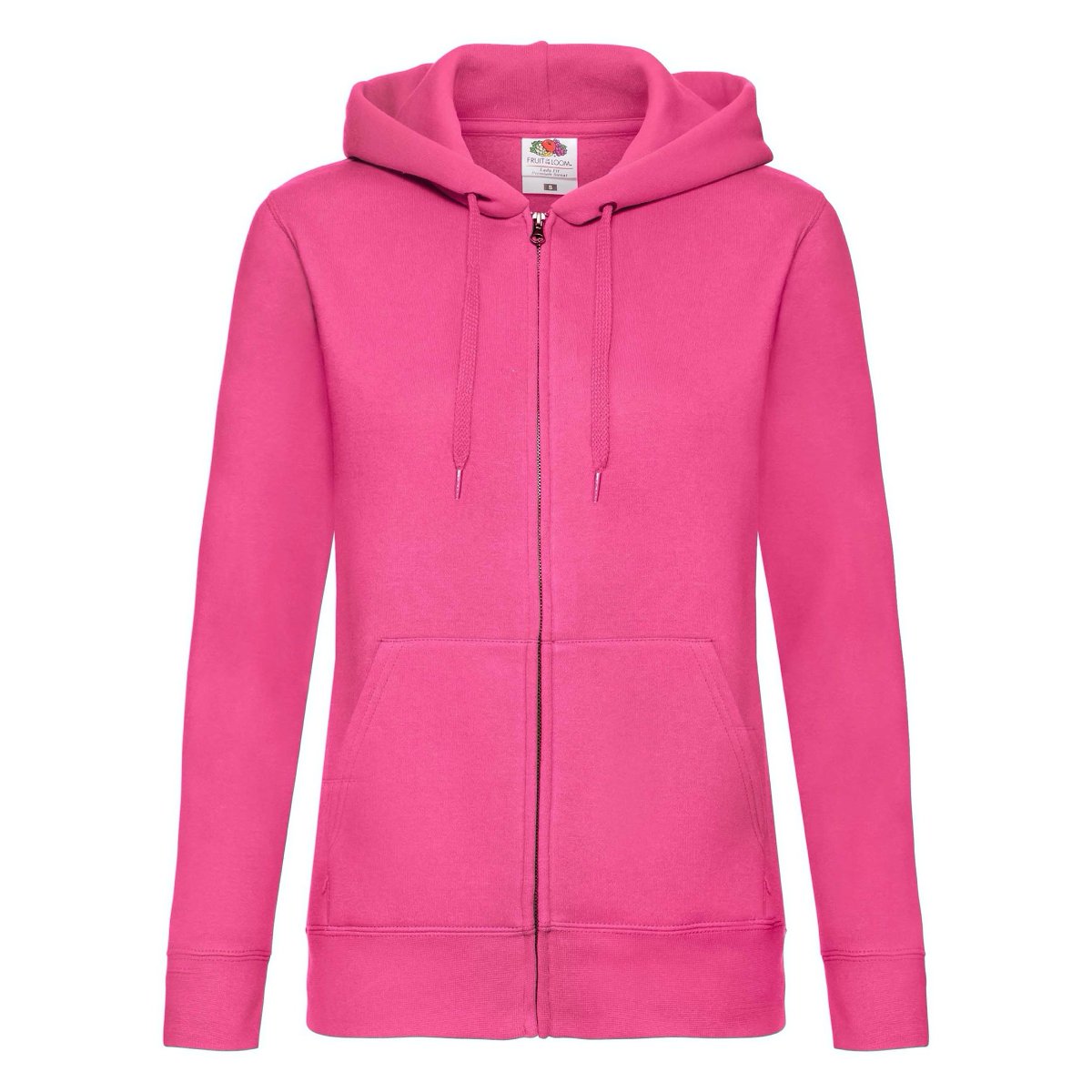 Bluza damska z kapturem Premium Thru Hood Sweat Jacket Fruit Of The loom XS