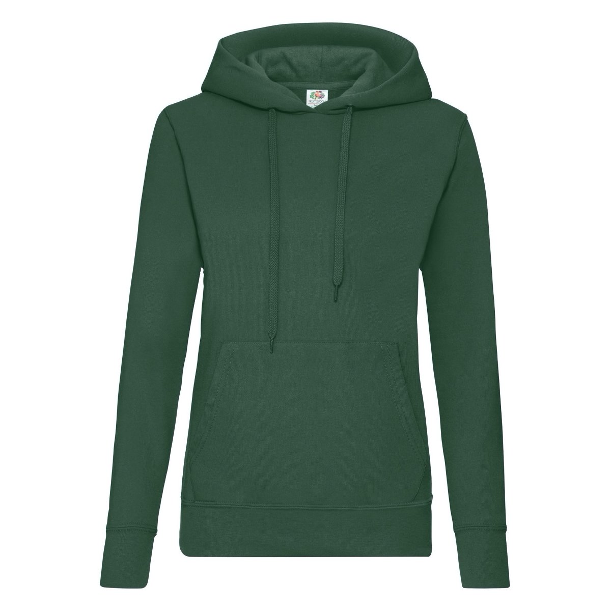 Bluza damska z kapturem Hooded Sweat Fruit of the Loom - Butelkowy zielony XL