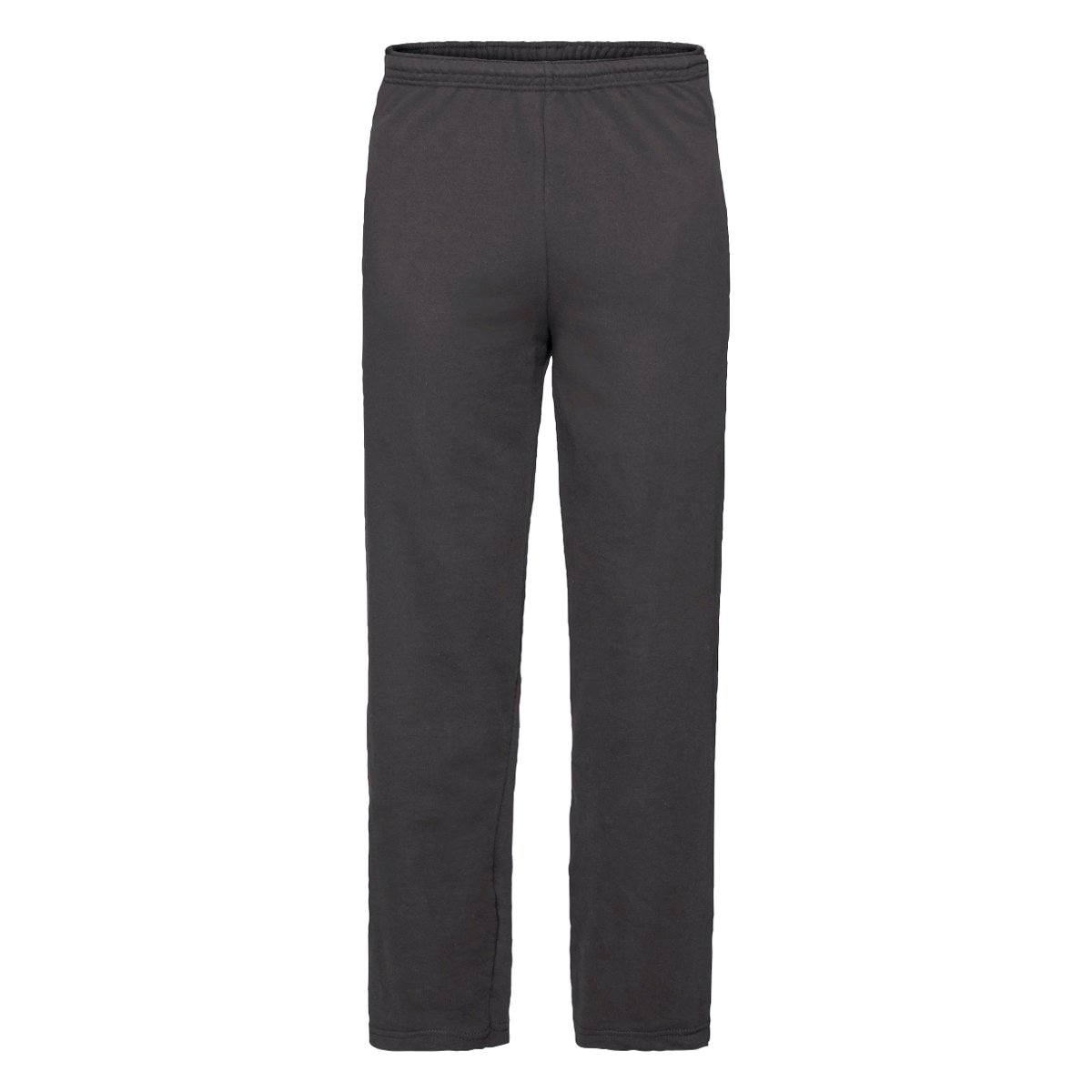 Spodnie dresowe męskie Lightweight Open Leg Jog Pants Fruit of the Loom - Czarny M
