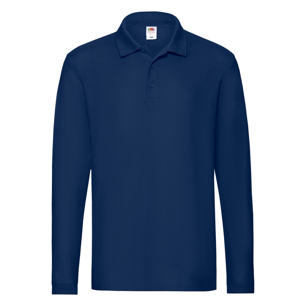 Koszulka męska Premium Polo  z długim rękawem Fruit Of The Loom S