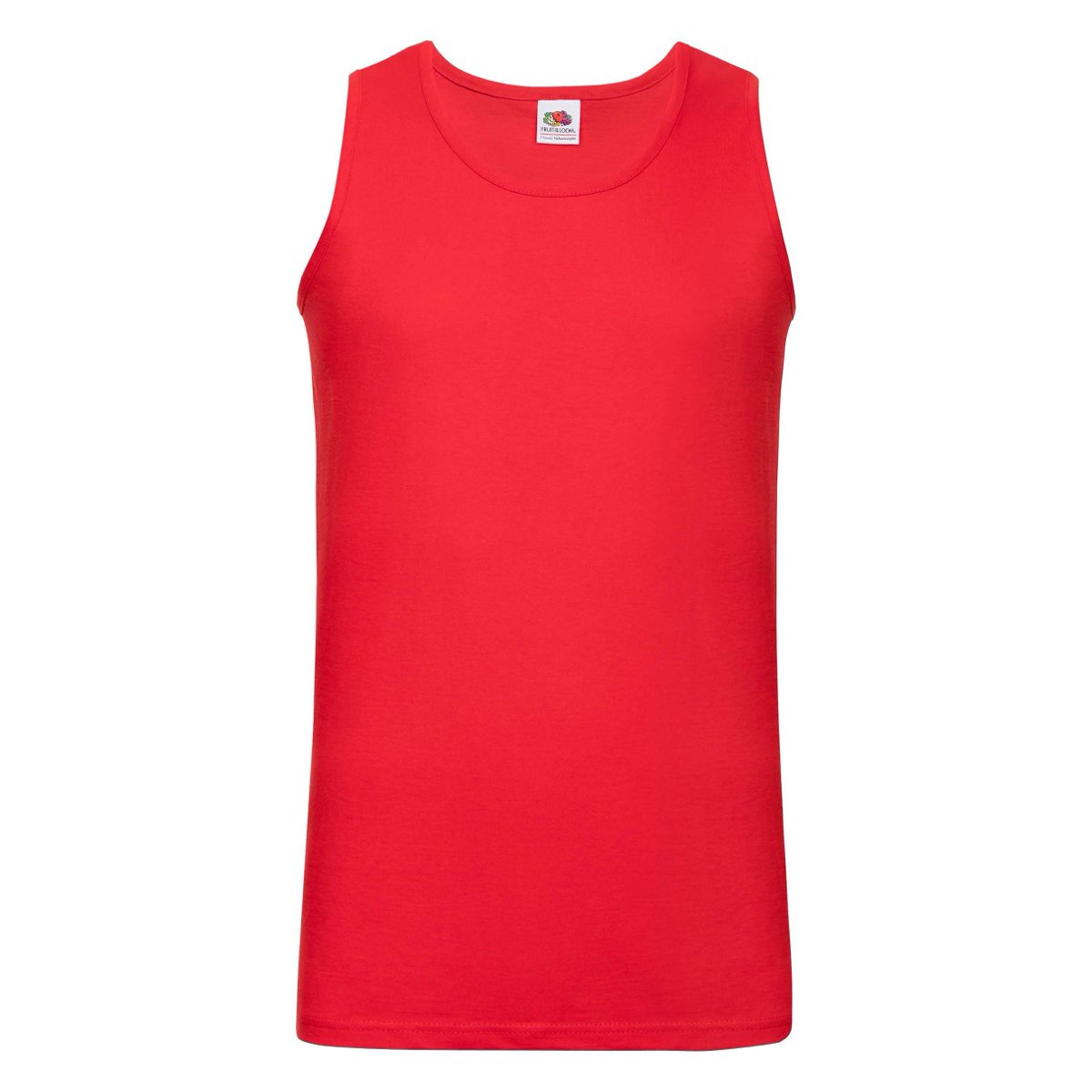 Koszulka męska Athletic Vest Fruit of the Loom - Czerwony M