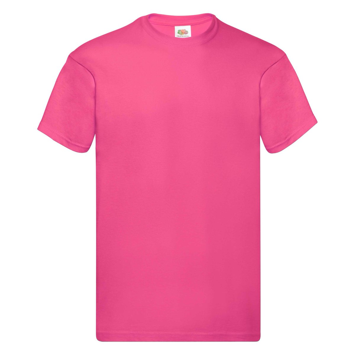Koszulka męska Original Fruit of the Loom - Fuchsia XL